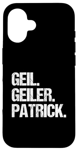 Patrick Hülle für iPhone 16 von Vorname Patrick