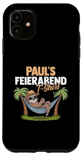Faultier Paul Hülle für iPhone 11 von Vorname Paul