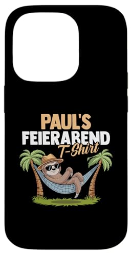 Faultier Paul Hülle für iPhone 14 Pro von Vorname Paul