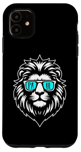 Löwe Paul Hülle für iPhone 11 von Vorname Paul