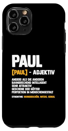 Paul Hülle für iPhone 11 Pro von Vorname Paul