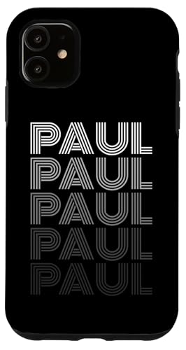 Paul Hülle für iPhone 11 von Vorname Paul