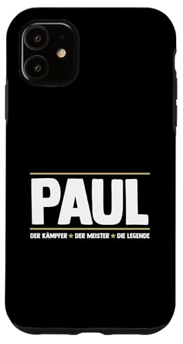 Paul Hülle für iPhone 11 von Vorname Paul