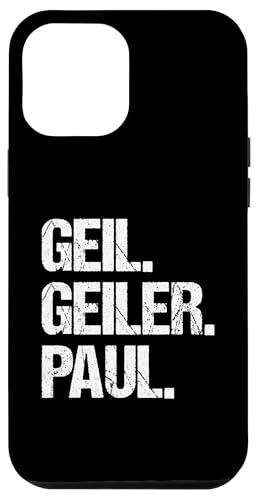 Paul Hülle für iPhone 12 Pro Max von Vorname Paul