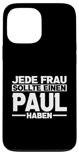 Paul Hülle für iPhone 13 Pro Max von Vorname Paul