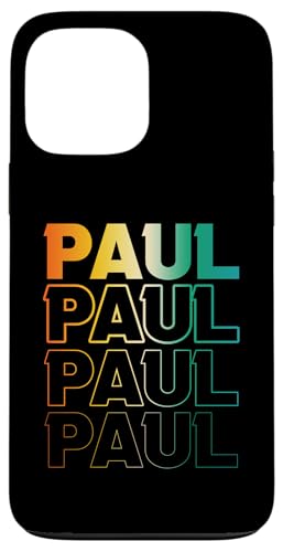 Paul Hülle für iPhone 13 Pro Max von Vorname Paul