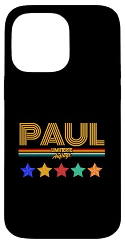 Paul Hülle für iPhone 14 Pro Max von Vorname Paul