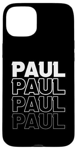 Paul Hülle für iPhone 15 Plus von Vorname Paul