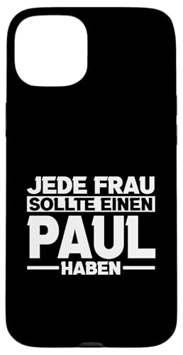 Paul Hülle für iPhone 15 Plus von Vorname Paul