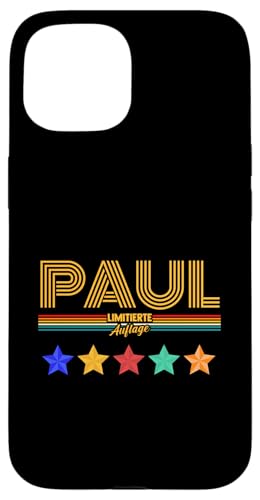 Paul Hülle für iPhone 15 von Vorname Paul
