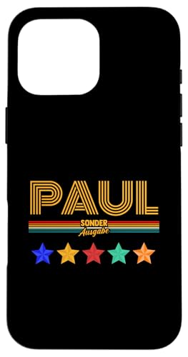 Paul Hülle für iPhone 16 Pro Max Paul Hülle für iPhone 16 Pro Max von Vorname Paul