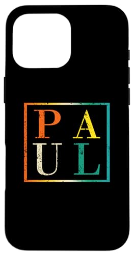 Paul Hülle für iPhone 16 Pro Max von Vorname Paul