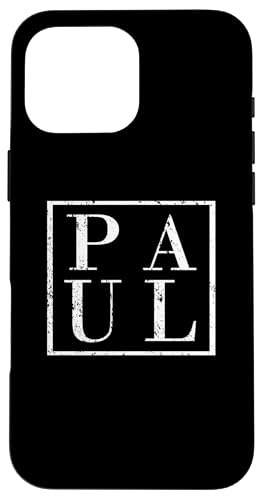 Paul Hülle für iPhone 16 Pro Max von Vorname Paul
