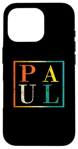 Paul Hülle für iPhone 16 Pro von Vorname Paul
