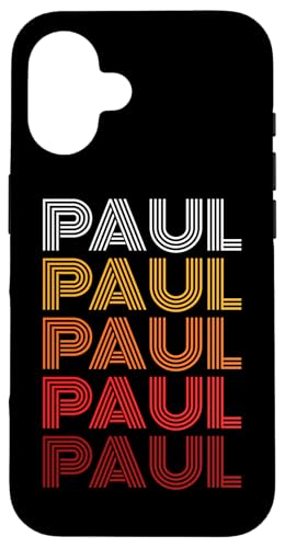 Paul Hülle für iPhone 16 Paul Hülle für iPhone 16 von Vorname Paul