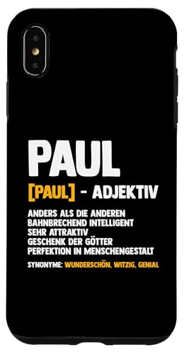 Paul Hülle für iPhone XS Max Paul Hülle für iPhone XS Max von Vorname Paul