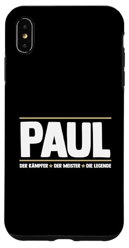 Paul Hülle für iPhone XS Max von Vorname Paul