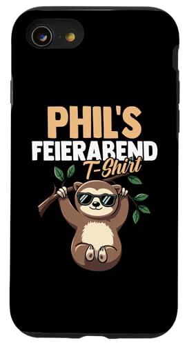 Faultier Phil Hülle für iPhone SE (2020) / 7 / 8 von Vorname Phil