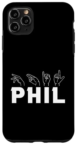 Gebärdensprache Phil Hülle für iPhone 11 Pro Max Gebärdensprache Phil Hülle für iPhone 11 Pro Max von Vorname Phil