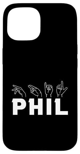Gebärdensprache Phil Hülle für iPhone 15 Gebärdensprache Phil Hülle für iPhone 15 von Vorname Phil