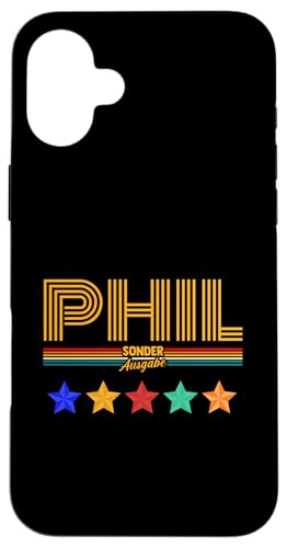 Phil Hülle für iPhone 16 Plus Phil Hülle für iPhone 16 Plus von Vorname Phil