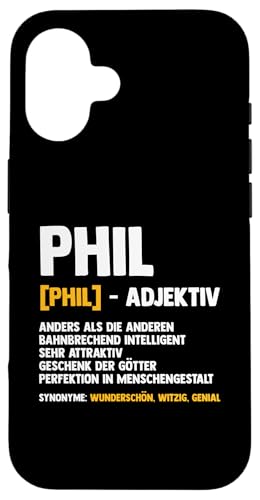 Phil Hülle für iPhone 16 Phil Hülle für iPhone 16 von Vorname Phil