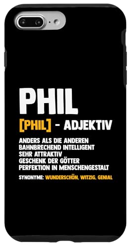 Phil Hülle für iPhone 7 Plus/8 Plus Phil Hülle für iPhone 7 Plus/8 Plus von Vorname Phil
