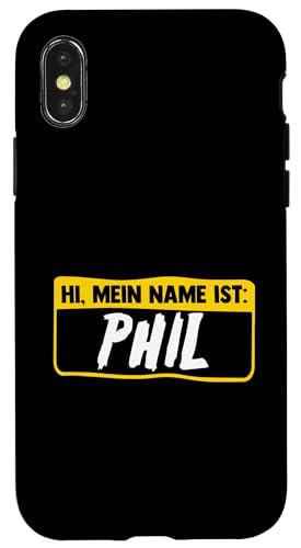 Phil Hülle für iPhone X/XS Phil Hülle für iPhone X/XS von Vorname Phil