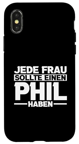 Phil Hülle für iPhone X/XS Phil Hülle für iPhone X/XS von Vorname Phil