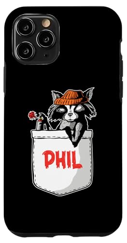 Waschbär Phil Hülle für iPhone 11 Pro Waschbär Phil Hülle für iPhone 11 Pro von Vorname Phil