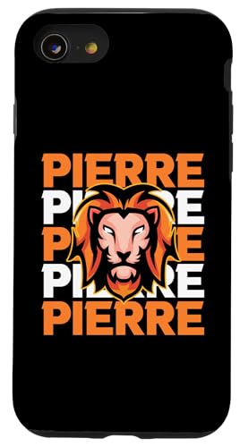 Löwe Pierre Hülle für iPhone SE (2020) / 7 / 8 von Vorname Pierre
