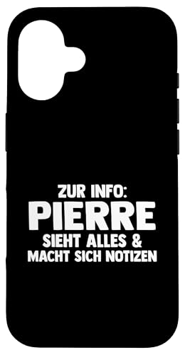 Pierre Hülle für iPhone 16 Pierre Hülle für iPhone 16 von Vorname Pierre