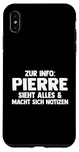 Pierre Hülle für iPhone XS Max Pierre Hülle für iPhone XS Max von Vorname Pierre