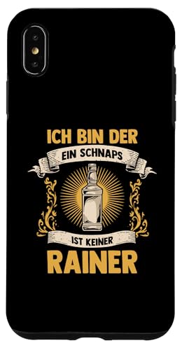 Bier Bierliebhaber Saufen Feiern Rainer Hülle für iPhone XS Max Bier Bierliebhaber Saufen Feiern Rainer Hülle für iPhone XS Max von Vorname Rainer