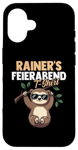Faultier Rainer Hülle für iPhone 16 Faultier Rainer Hülle für iPhone 16 von Vorname Rainer