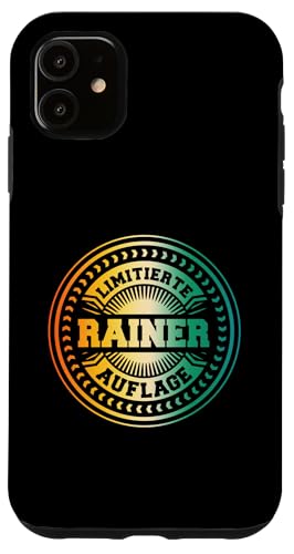 Rainer Hülle für iPhone 11 Rainer Hülle für iPhone 11 von Vorname Rainer
