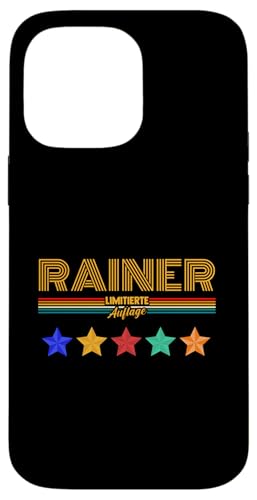Rainer Hülle für iPhone 14 Pro Max von Vorname Rainer