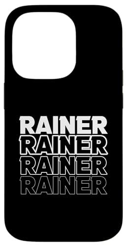 Rainer Hülle für iPhone 14 Pro Rainer Hülle für iPhone 14 Pro von Vorname Rainer