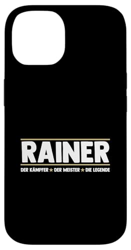 Rainer Hülle für iPhone 14 Rainer Hülle für iPhone 14 von Vorname Rainer