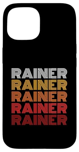 Rainer Hülle für iPhone 15 Rainer Hülle für iPhone 15 von Vorname Rainer