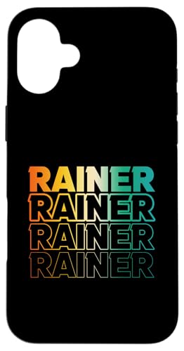 Rainer Hülle für iPhone 16 Plus Rainer Hülle für iPhone 16 Plus von Vorname Rainer