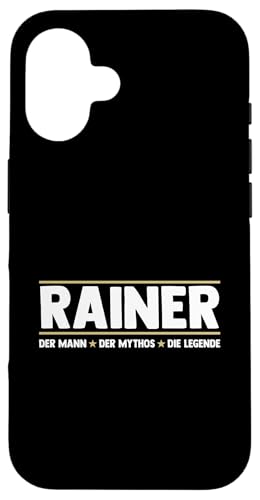 Rainer Hülle für iPhone 16 Rainer Hülle für iPhone 16 von Vorname Rainer