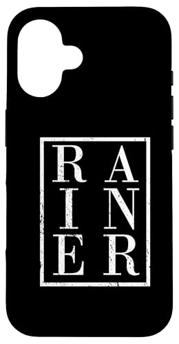 Rainer Hülle für iPhone 16 Rainer Hülle für iPhone 16 von Vorname Rainer