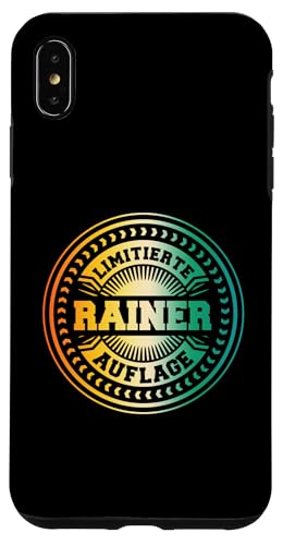 Rainer Hülle für iPhone XS Max Rainer Hülle für iPhone XS Max von Vorname Rainer