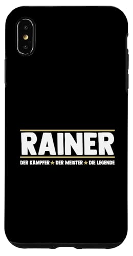 Rainer Hülle für iPhone XS Max Rainer Hülle für iPhone XS Max von Vorname Rainer