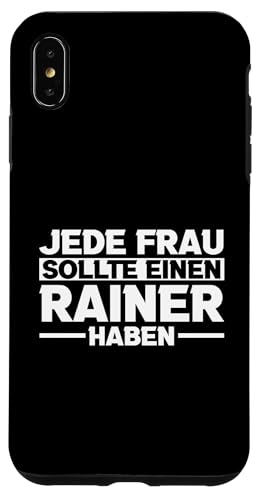 Rainer Hülle für iPhone XS Max Rainer Hülle für iPhone XS Max von Vorname Rainer
