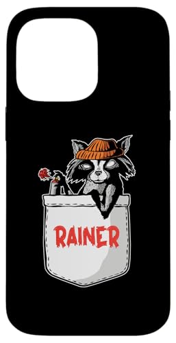 Waschbär Rainer Hülle für iPhone 14 Pro Max Waschbär Rainer Hülle für iPhone 14 Pro Max von Vorname Rainer
