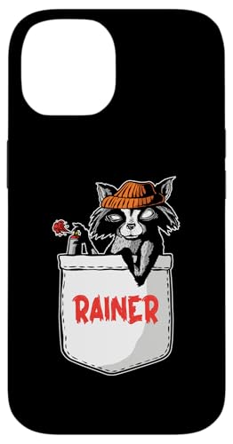 Waschbär Rainer Hülle für iPhone 14 Waschbär Rainer Hülle für iPhone 14 von Vorname Rainer