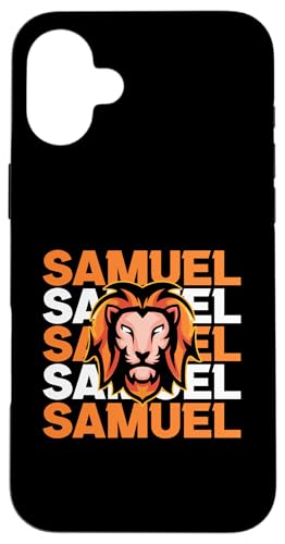 Löwe Samuel Hülle für iPhone 16 Plus Löwe Samuel Hülle für iPhone 16 Plus von Vorname Samuel