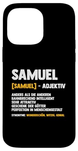 Samuel Hülle für iPhone 14 Pro Max Samuel Hülle für iPhone 14 Pro Max von Vorname Samuel
